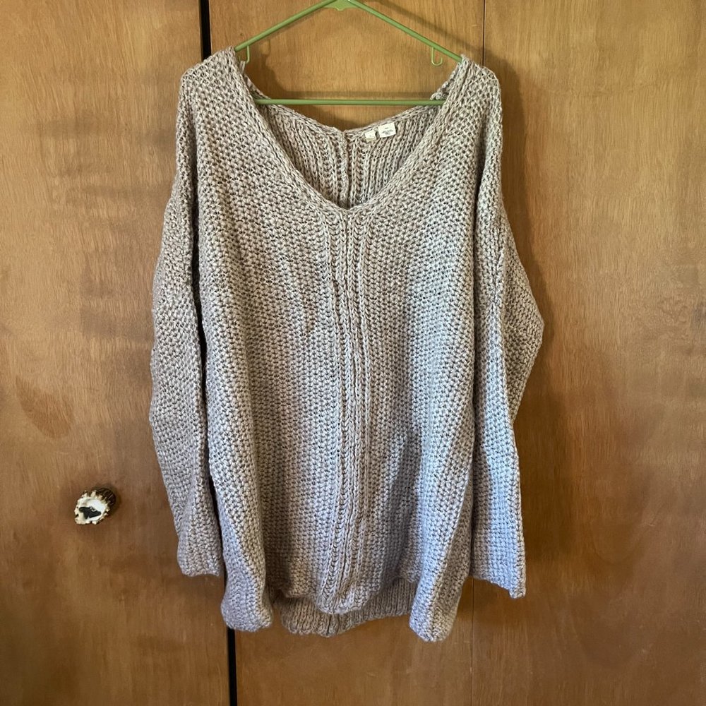 Anthropologie Moth Alpaca Wool Blend Sweater l M